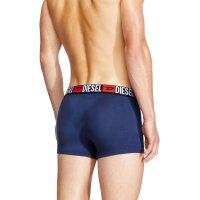 DIESEL Herren Boxershorts, 5er Pack - UMBX-DAMIENFIVEPACK, Trunks, Cotton Stretch Schwarz/Grau/Rot/Blau/Weiß 2XL