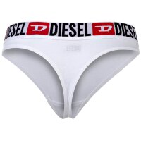 DIESEL Damen String, 3er Pack - UFST-STARS-THREEPACK, Tanga, Slip, Cotton Stretch Schwarz/Weiß/Rot S