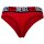 DIESEL Damen String, 3er Pack - UFST-STARS-THREEPACK, Tanga, Slip, Cotton Stretch Schwarz/Weiß/Rot XS