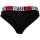 DIESEL Womens String, 3-Pack - UFST-STARS-THREEPACK, Thong, Panties, Cotton Stretch Black/White/Red XS (X-Small)
