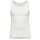 AMMANN mens vest 3 pack - fine rib, extended back, cotton White M (Medium)