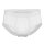 AMMANN mens briefs, pack of 4 - fine rib, fly, soft waistband, cotton White M (Medium)