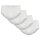 AMMANN mens briefs, pack of 4 - double rib, fly, soft waistband, cotton White L (Large)