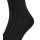 FALKE Mens Socks 2 pack - Shadow, socks, cotton, logo, long, unicoloured Black/Grey 41-42