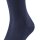 FALKE Mens Knee Socks 2 pack - Tiago, Socks, Organic Cotton, Logo, long, one color Dark Blue 47-48