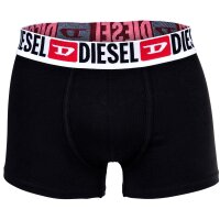 DIESEL Herren Boxershorts, 3er Pack - UMBX-DAMIENTHREEPACK, Trunks, Cotton Stretch Blau/Rot/Weiß M