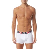 DIESEL Herren Boxershorts, 3er Pack - UMBX-DAMIENTHREEPACK, Trunks, Cotton Stretch Blau/Rot/Weiß M