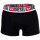 DIESEL Herren Boxershorts, 3er Pack - UMBX-DAMIENTHREEPACK, Trunks, Cotton Stretch Blau/Rot/Weiß M