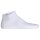 DIESEL Unisex Sneakersocken, 3er Pack - SKM-GOST-THREEPACK, Low Cut, einfarbig Weiß 35-38