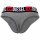 DIESEL mens thongs, 3-pack - RICK-D-CORE, tanga briefs, cotton stretch, logo Black/Grey/Red M (Medium)