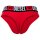 DIESEL mens thongs, 3-pack - RICK-D-CORE, tanga briefs, cotton stretch, logo Black/Grey/Red M (Medium)
