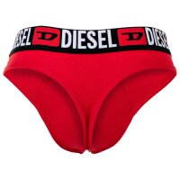 DIESEL Herren Tangas, 3er Pack - RICK-D-CORE, Tanga-Slip, Cotton Stretch, Logo Schwarz/Grau/Rot S