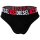 DIESEL Herren Tangas, 3er Pack - RICK-D-CORE, Tanga-Slip, Cotton Stretch, Logo Schwarz/Grau/Rot S