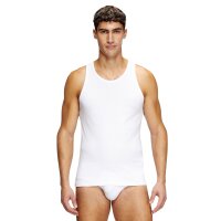 DIESEL Herren Unterhemden, 2er Pack - WALTY-D-BOX, Tanktop, ärmellos, Baumwolle Weiß L