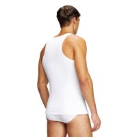 DIESEL Herren Unterhemden, 2er Pack - WALTY-D-BOX, Tanktop, ärmellos, Baumwolle Weiß M