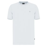 JOOP! Herren T-Shirt - Priamo, Rundhals, Kurzarm, Baumwolle, einfarbig Weiß M