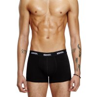DIESEL Herren Boxershorts, 3er Pack - DAMIEN-UTLT, Trunks, Cotton Stretch Schwarz M