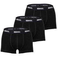 DIESEL Mens Boxer Shorts, 3-Pack - DAMIEN-UTLT, Trunks, Cotton Stretch Black M (Medium)
