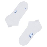 FALKE Unisex Sneakersocken 3er Pack - Cool Kick, Socken, Polyester, einfarbig, kurz Weiß 35-36