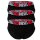 DIESEL Damen Slips, 3er Pack - OXY-D-CORE, Cotton Stretch, Logobund Schwarz XS