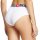 DIESEL Damen Slips, 3er Pack - OXY-D-CORE, Cotton Stretch, Logobund Schwarz/Rot/Weiß XS