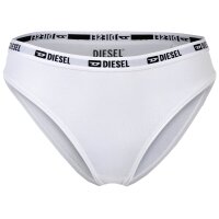 DIESEL Damen Slips, 3er Pack - MARTA-D-BOX, Cotton Stretch, Logobund Schwarz/Weiß XS