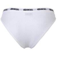 DIESEL Damen Slips, 3er Pack - MARTA-D-BOX, Cotton Stretch, Logobund Schwarz/Weiß XS