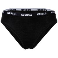 DIESEL Damen Slips, 3er Pack - MARTA-D-BOX, Cotton Stretch, Logobund Schwarz/Weiß XS