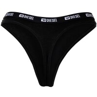 DIESEL Damen Strings, 3er Pack - STARS-D-BOX, Cotton Stretch, Logobund Schwarz XS