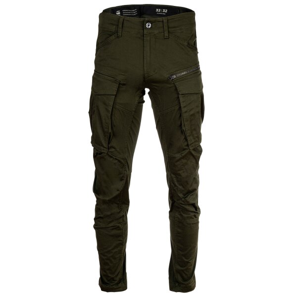 G-STAR Herren Jeans - Rovic Zip 3d Regular Tapered, Army Pant, Länge 32 Dunkelgrün 34W/32L