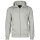 G-STAR Mens Sweat Jacket - Premium Core, Loungewear, Zipper, Hood, plain Light grey XL (X-Large)