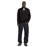 G-STAR Herren Sweatshirt- Premium Core Half Zip, Logo, einfarbig Schwarz M