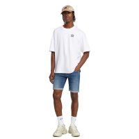 G-STAR mens denim shorts - 3301 Slim Short, stretch denim, jeans, short Blue 30W