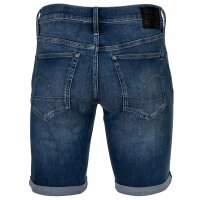 G-STAR Herren Jeansshorts - 3301 Slim Short , Elto Superstretch, Jeans, kurz Blau 29W