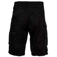 G-STAR mens cargo shorts - Rovic Zip Relaxed 1/2 , short, premium mico stretch, single-coloured Black 34W