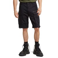 G-STAR mens cargo shorts - Rovic Zip Relaxed 1/2 , short, premium mico stretch, single-coloured Black 34W
