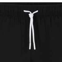 BOSS mens swim shorts – Iconic, swim shorts, swimming trunks, signature stripes, logo Black XL (X-Large)