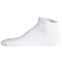 camel active Herren Sneakersocken, 3er Pack - Basic Socken, Bio-Baumwolle Weiß 43-46
