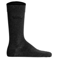 camel active mens socks, 3-pack - box, basic socks, organic cotton Black/Grey 39-42