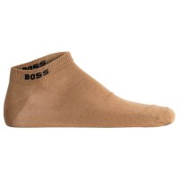 BOSS Herren Sneaker-Socken, 5er Pack - 5P AS Uni CC, kurz, Baumwoll-Mix, uni Weiß/Schwarz/Braun 39-42