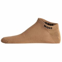 BOSS Herren Sneaker-Socken, 5er Pack - 5P AS Uni CC, kurz, Baumwoll-Mix, uni Weiß/Schwarz/Braun 39-42