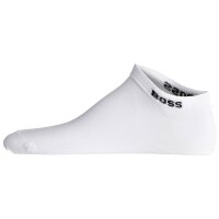 BOSS Herren Sneaker-Socken, 5er Pack - 5P AS Uni CC, kurz, Baumwoll-Mix, uni Weiß/Schwarz/Braun 39-42