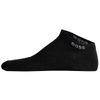 BOSS Herren Sneaker-Socken, 5er Pack - 5P AS Uni CC, kurz, Baumwoll-Mix, uni Weiß/Schwarz/Braun 39-42