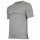 BOSS Herren T-Shirt - Unique T-Shirt, Rundhals, Baumwoll Stretch, Logo Grau S