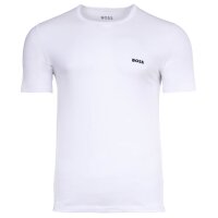 BOSS mens T-shirt, 3-pack - Classic, round neck, short sleeves, cotton White/Green/Grey M (Medium)