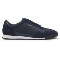 BOSS Herren Sneaker - Titanium SL sdtxny,Turnschuh, Material-Mix mit Veloursleder Blau EUR 41