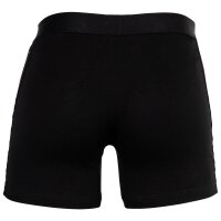 BOSS Herren Boxershorts, 3er Pack - Boxer Brief, Boss One, Cotton Stretch, Logo Schwarz/Grau/Weiß M