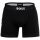 BOSS Herren Boxershorts, 3er Pack - Boxer Brief, Boss One, Cotton Stretch, Logo Schwarz/Grau/Weiß M