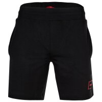 HUGO Herren Sweatshorts - Laze, kurze Hose, Logo, Baumwollmischung Schwarz S