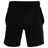 HUGO Herren Sweatshorts - Laze, kurze Hose, Logo, Baumwollmischung Schwarz S